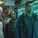Rebecca Henderson (left), Greta Lee, and Charlie Barnett in Russian Doll